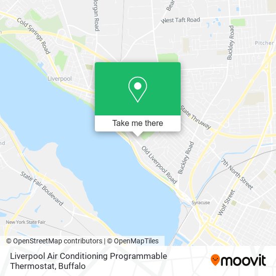 Liverpool Air Conditioning Programmable Thermostat map