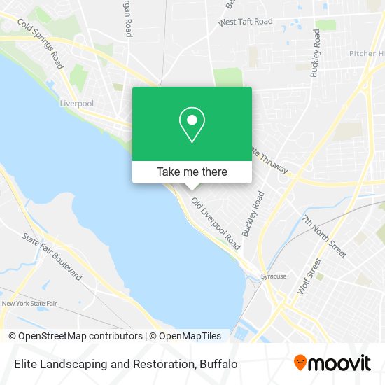 Elite Landscaping and Restoration map
