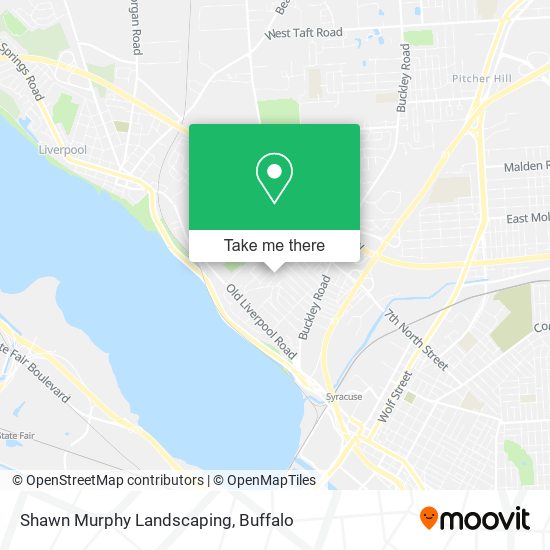 Shawn Murphy Landscaping map