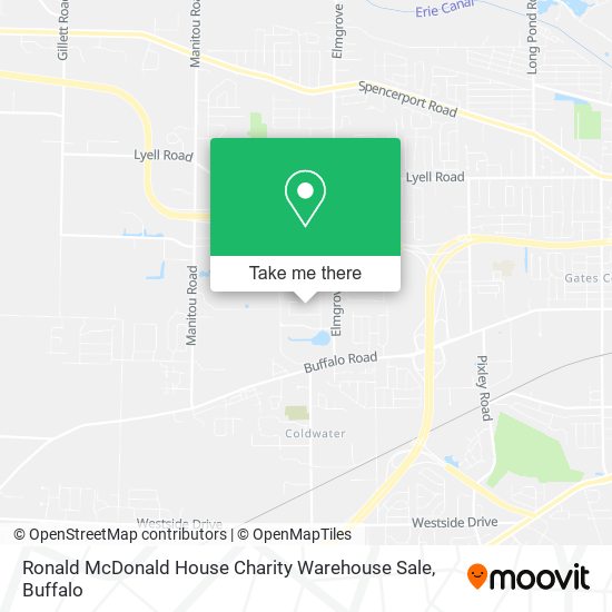 Mapa de Ronald McDonald House Charity Warehouse Sale