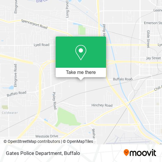 Mapa de Gates Police Department