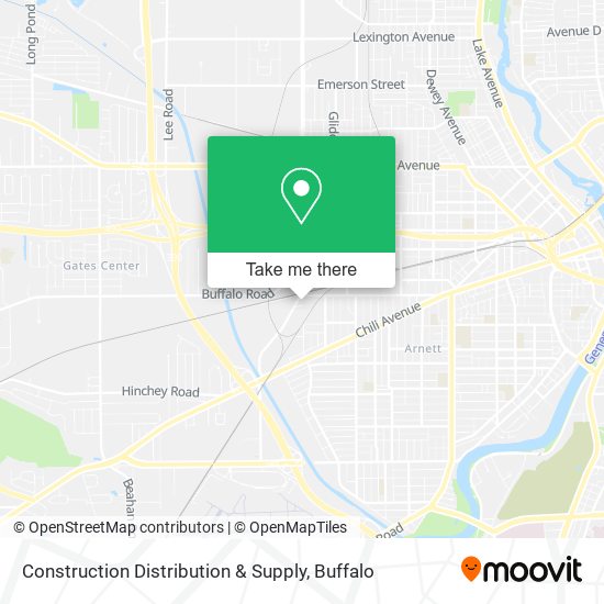 Mapa de Construction Distribution & Supply