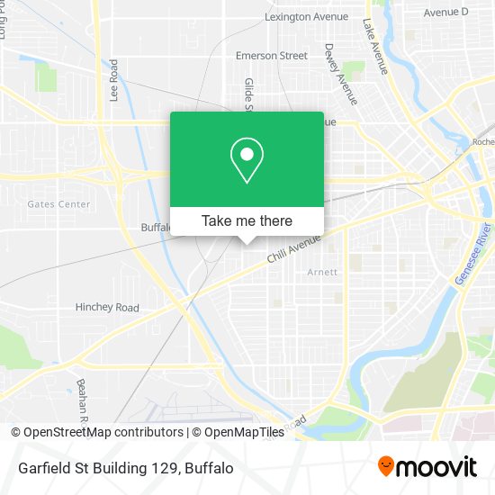 Garfield St Building 129 map