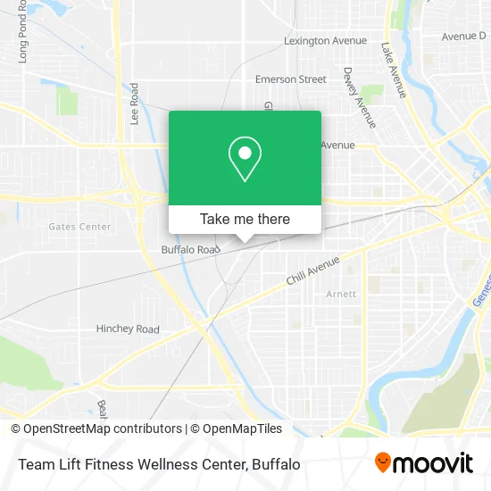 Team Lift Fitness Wellness Center map