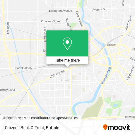 Citizens Bank & Trust map