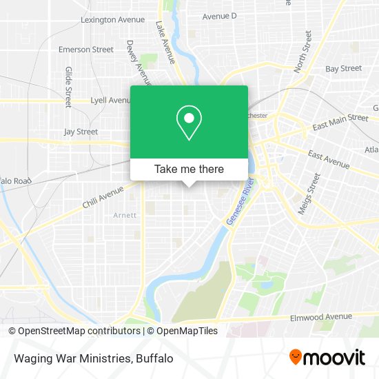 Mapa de Waging War Ministries