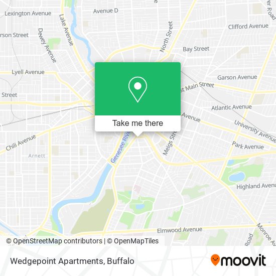 Wedgepoint Apartments map
