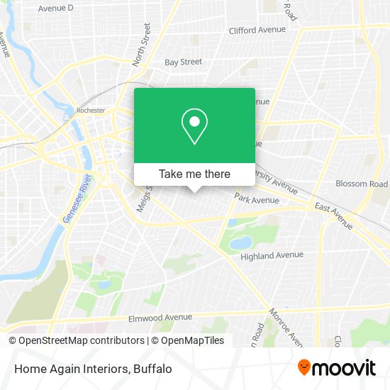 Mapa de Home Again Interiors