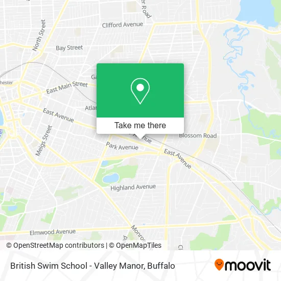 British Swim School - Valley Manor map