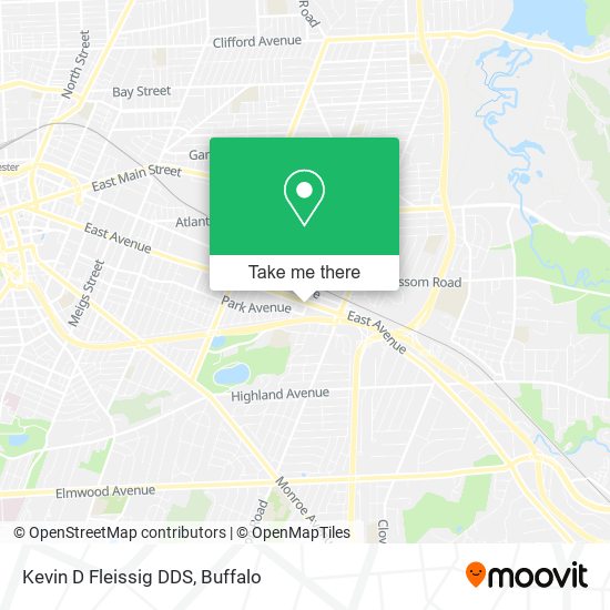 Kevin D Fleissig DDS map