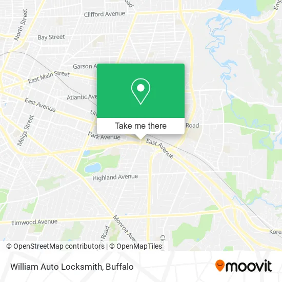 William Auto Locksmith map