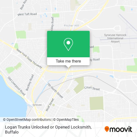 Logan Trunks Unlocked or Opened Locksmith map