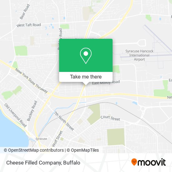 Mapa de Cheese Filled Company
