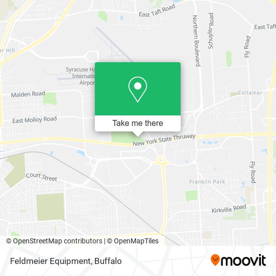 Feldmeier Equipment map
