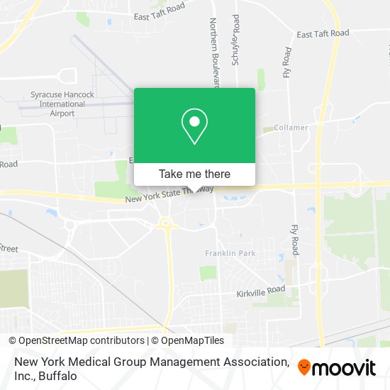 Mapa de New York Medical Group Management Association, Inc.