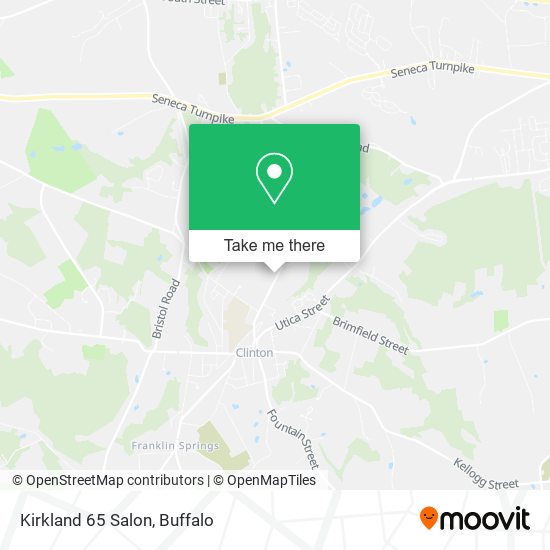 Mapa de Kirkland 65 Salon
