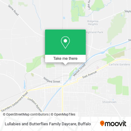 Mapa de Lullabies and Butterflies Family Daycare