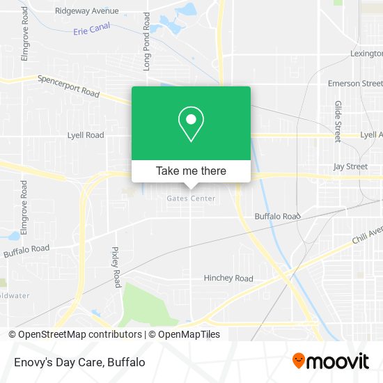 Enovy's Day Care map