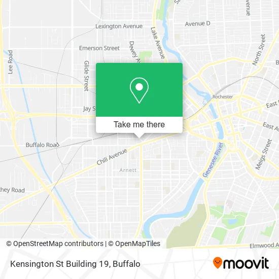 Kensington St Building 19 map