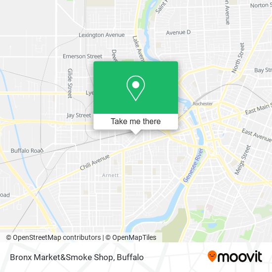 Mapa de Bronx Market&Smoke Shop
