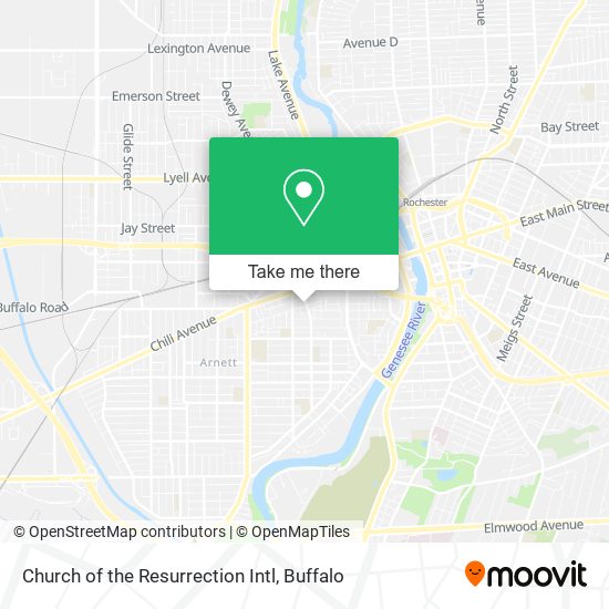 Mapa de Church of the Resurrection Intl