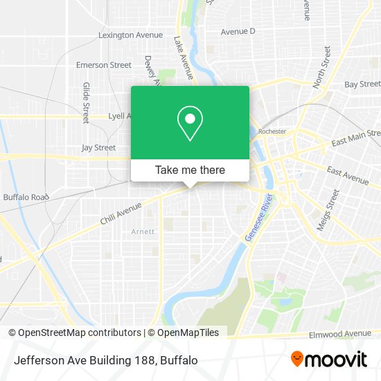 Mapa de Jefferson Ave Building 188