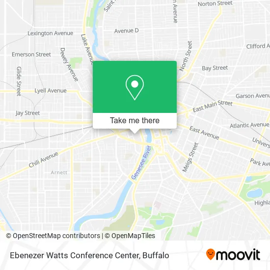 Ebenezer Watts Conference Center map