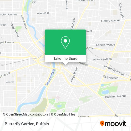 Mapa de Butterfly Garden