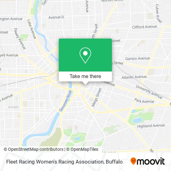 Fleet Racing Women's Racing Association map