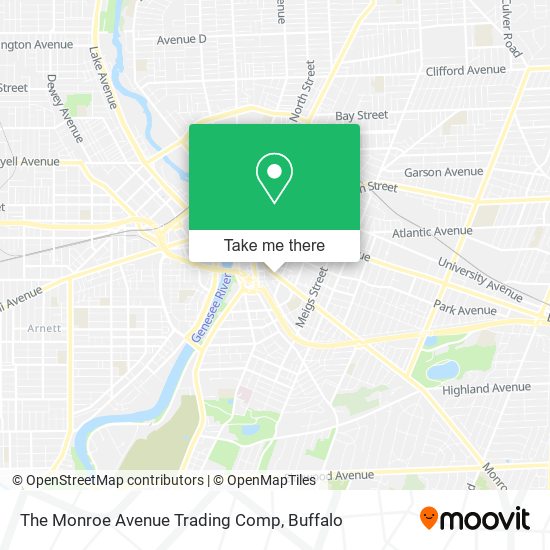 Mapa de The Monroe Avenue Trading Comp