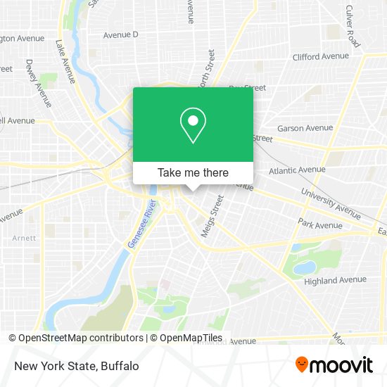 Mapa de New York State