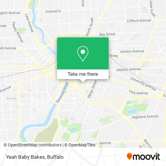 Yeah Baby Bakes map