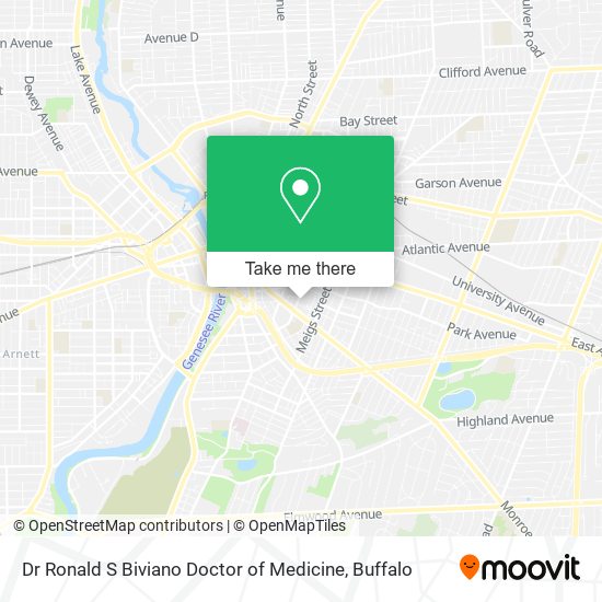 Dr Ronald S Biviano Doctor of Medicine map