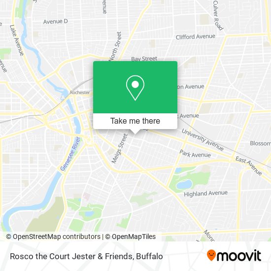 Rosco the Court Jester & Friends map