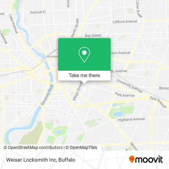 Weiser Locksmith Inc map