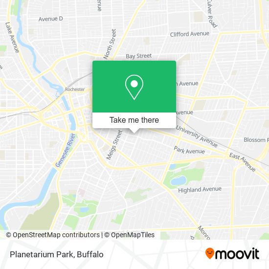 Mapa de Planetarium Park