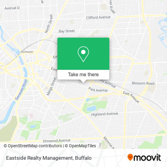 Eastside Realty Management map