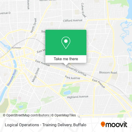 Logical Operations - Training Delivery map