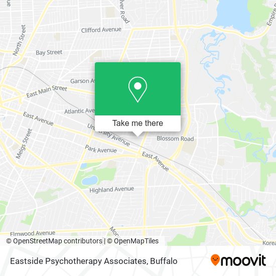 Eastside Psychotherapy Associates map
