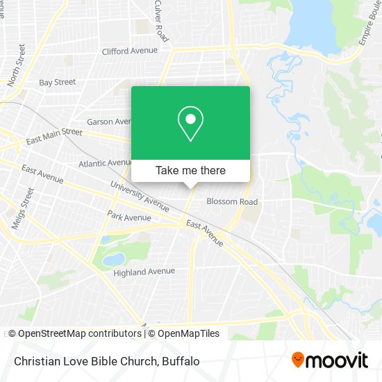 Christian Love Bible Church map