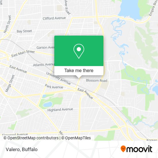 Mapa de Valero