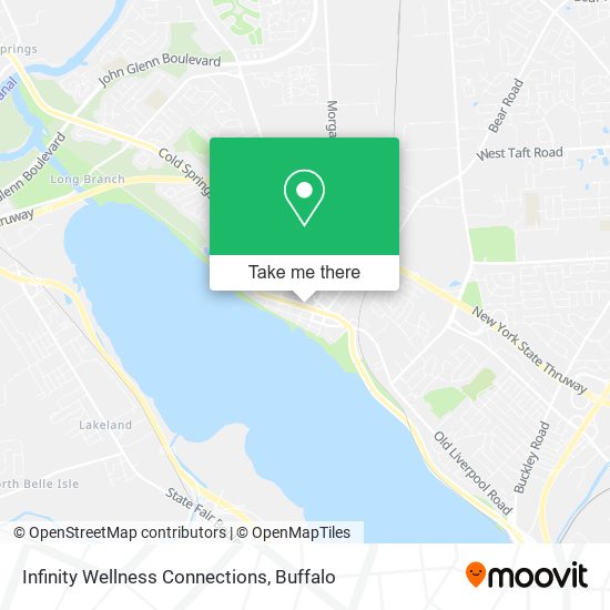 Mapa de Infinity Wellness Connections