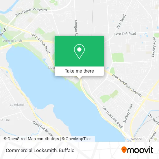 Commercial Locksmith map