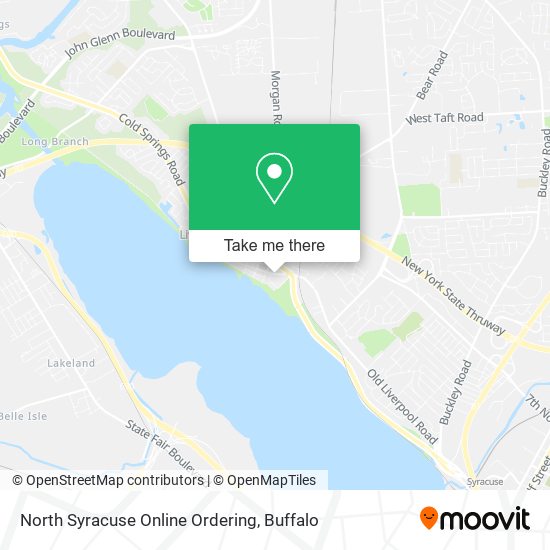 Mapa de North Syracuse Online Ordering