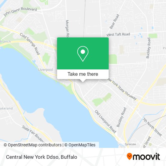 Central New York Ddso map