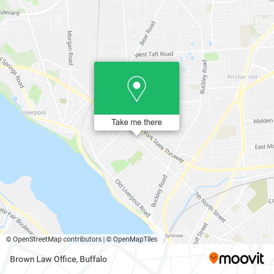 Mapa de Brown Law Office