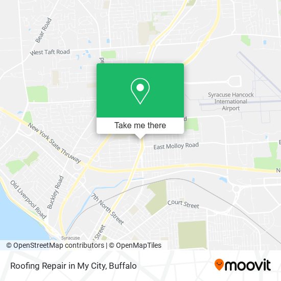 Roofing Repair in My City map