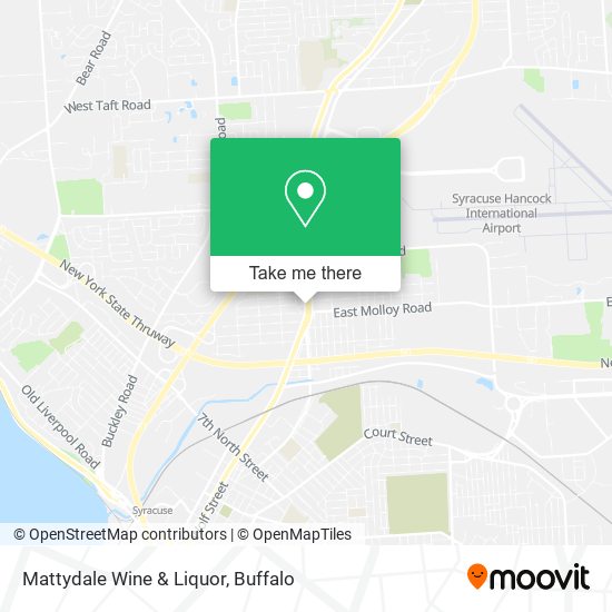 Mapa de Mattydale Wine & Liquor