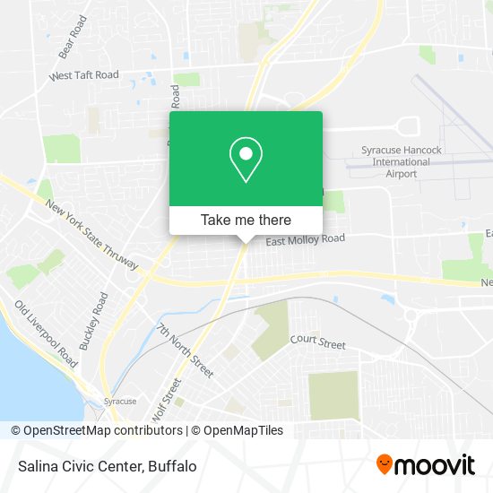 Salina Civic Center map