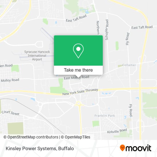 Kinsley Power Systems map
